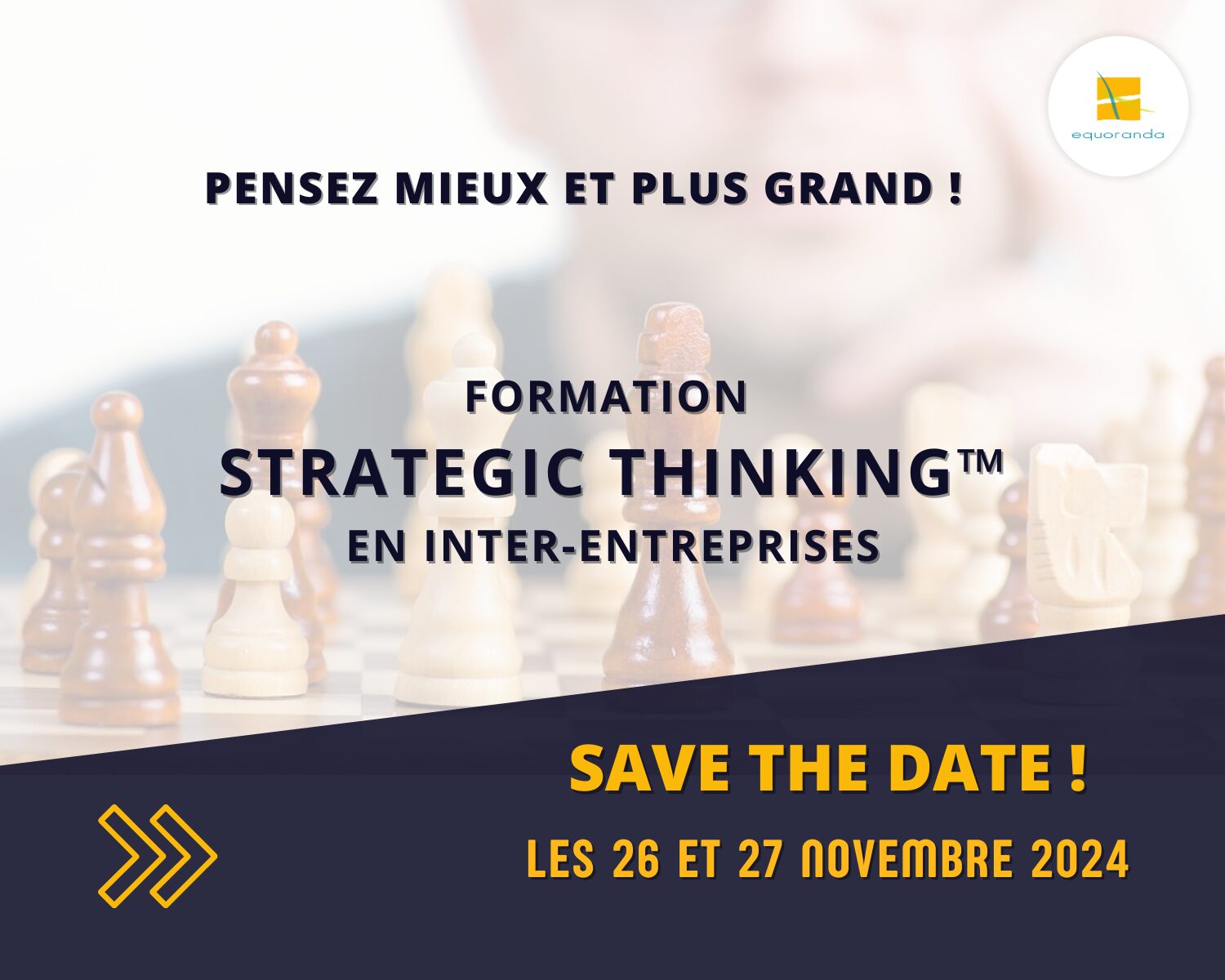 Formation inter-entreprises Strategic Thinking avec Equoranda