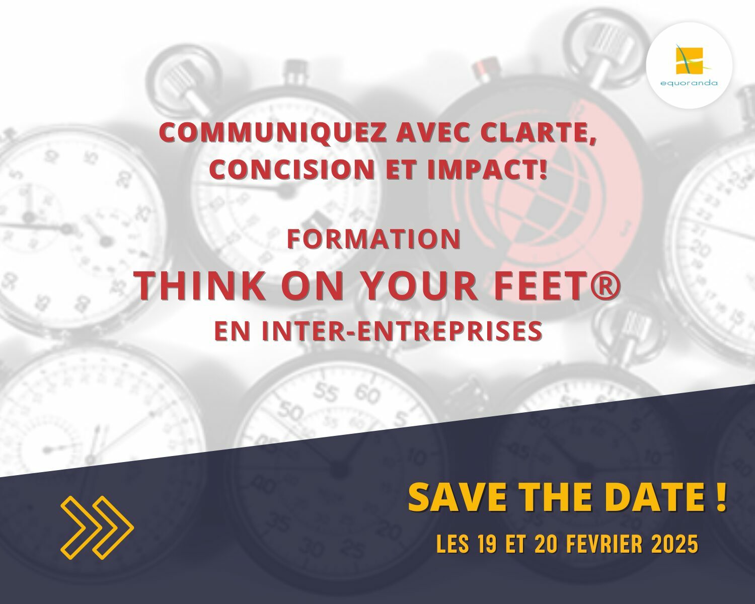 Formation Think On Your Feet en Inter-Entreprises